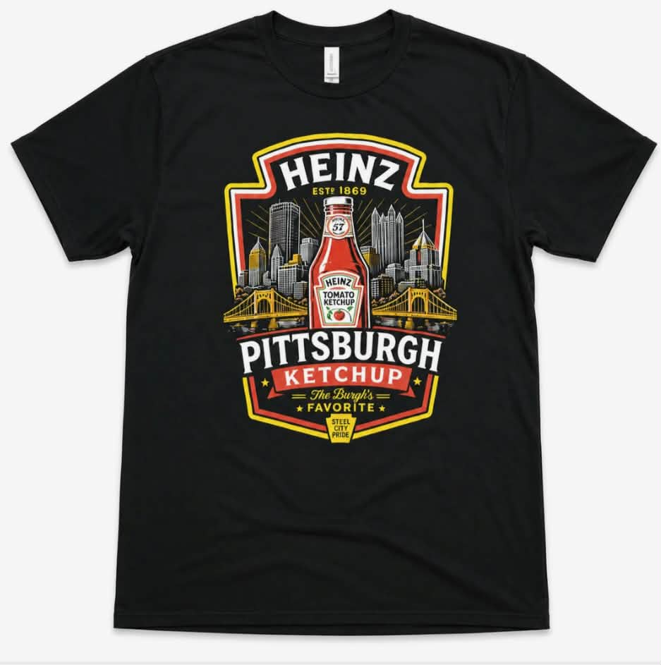 Heinz Ketchup Men's Tee — Black
